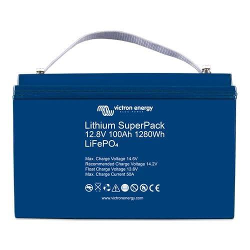 Lithium SuperPack 12.8V/100Ah High current (M8)