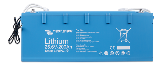 LiFePO4 Battery 25.6V/200Ah - Smart-a