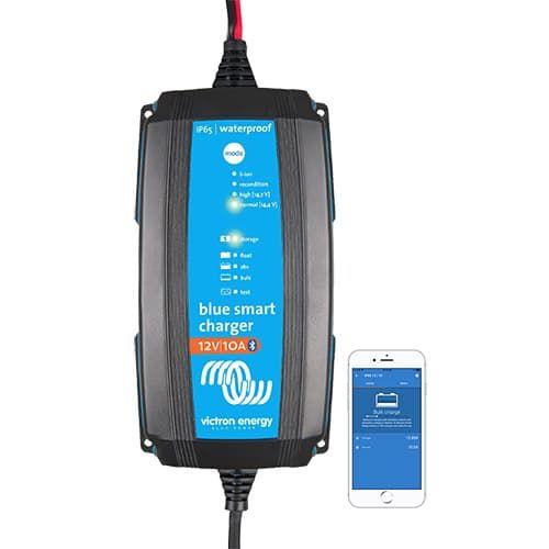 Blue Smart IP65 Charger 12/10 + DC connector