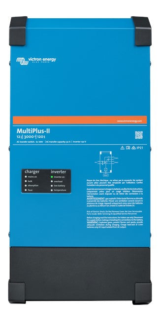 MultiPlus-II 12/3000/120-50 2x120V (UL 458)