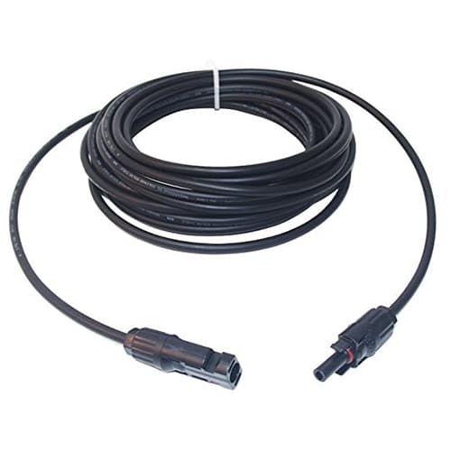 5 meter Solar Cable (6 mm²) with pre-assembled male and female MC4 (PV-ST01) connectors